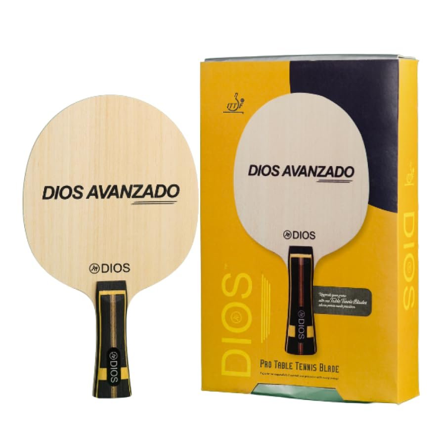 Dios AVANZADO Ebenholz ZLC Carbon Table Tennis Blade | High Speed, Stability & Control | 6.2mm Offensive Ping Pong Blade for Advanced Competitive Players - image 1
